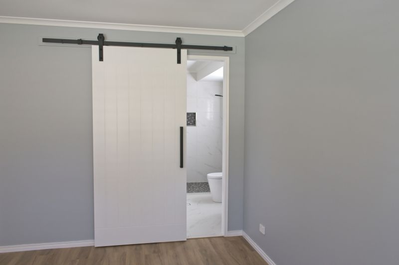 Small Bathroom Shower with Sliding Doors